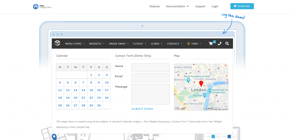 Hình ảnh về Max Mega Menu Pro 2