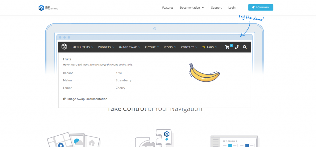 Hình ảnh về Max Mega Menu Pro 3